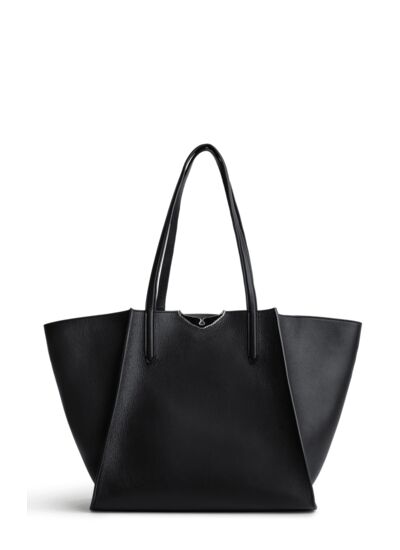 LE BORDERLINE GRAINED LEATHER