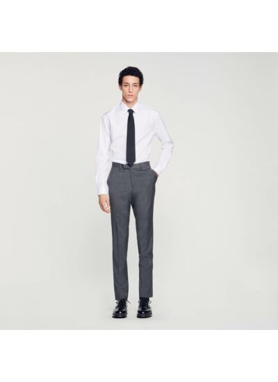 Pantalon de costume en laine