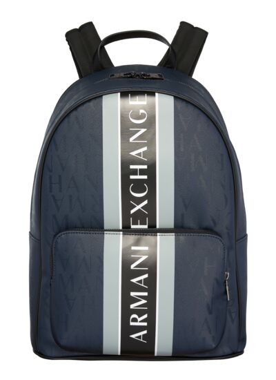 Sac à dos homme - bleu marine/gris mirage