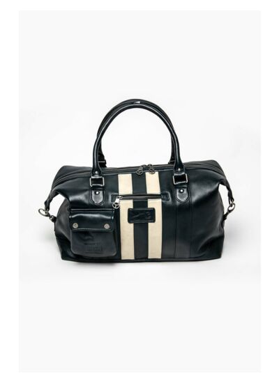 Sac Cuir Jacky Ickx Marine 48H