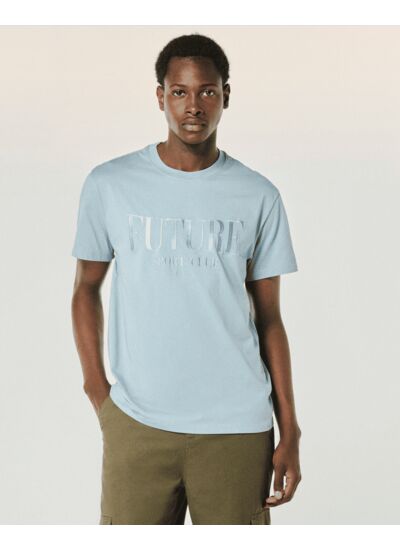 T-shirt Col Rond Future Ton Sur Ton