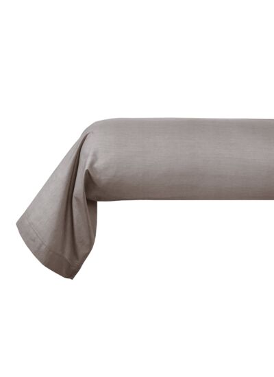 Desforges - Taie d'oreiller en percale de coton vert, Alcove