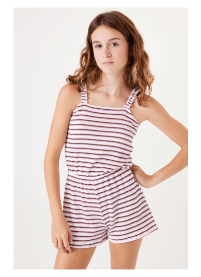 Girls Jumpsuit White