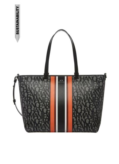 Shopping femme m-beige/noir