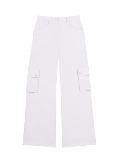Pantalon cargo en velours