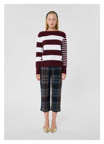 Pull Poetesse-Bordeaux en Polyester