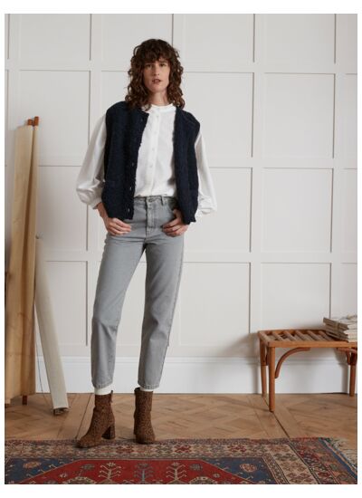 BLOUSE SEERSUCKER