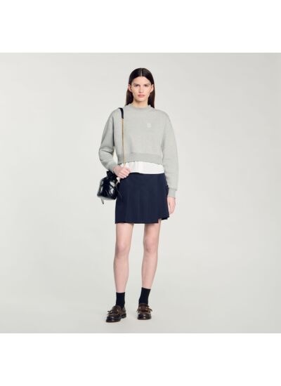 Sweatshirt trompe l'œil