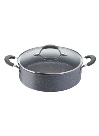 TEMPRA MINERAL, Sauteuse 2 anses + couvercle, 26 cm