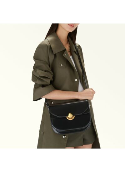 FURLA SFERA S CROSSBODY ROUND - VITELLO SPAZZOLATO+SUEDE