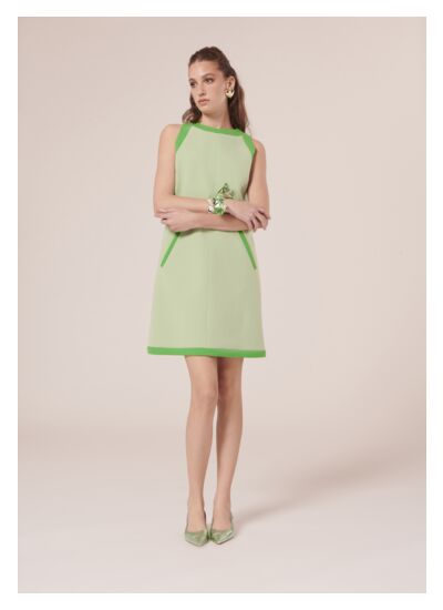 Robe Rajane-Jade en Polyester