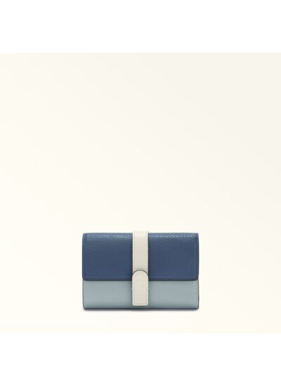 FURLA GRAZIA M COMPACT WALLET - VITELLO ROMA COLORBLOCK+VITELLO ST.ERA