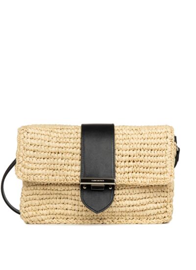 Sac trotteur A rabat avec fermoir Ily Osier