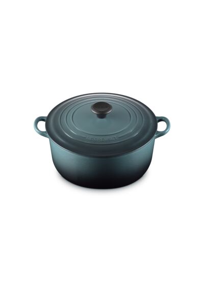 Cocotte ronde 28cm Bleu Ocean