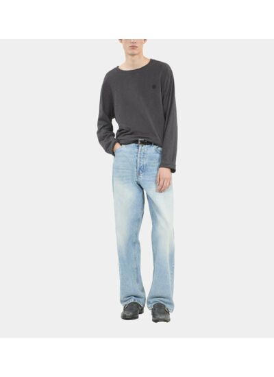 T-Shirt Manches Longues Gris Homme