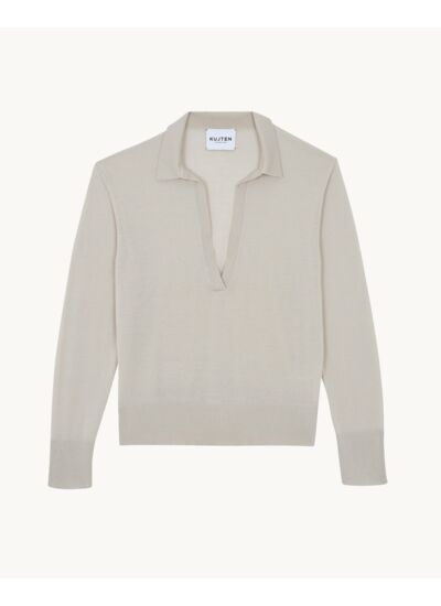Pull Tracey beige rose