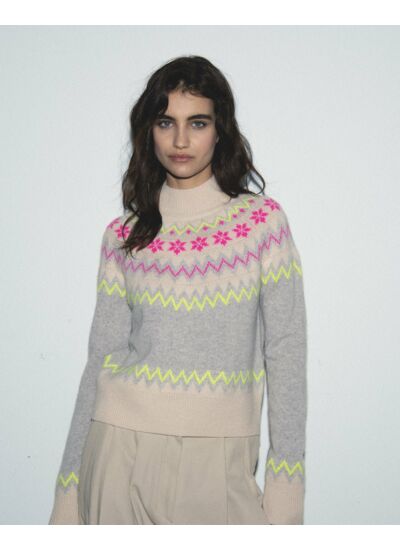 Pull Col Montant Norvégien