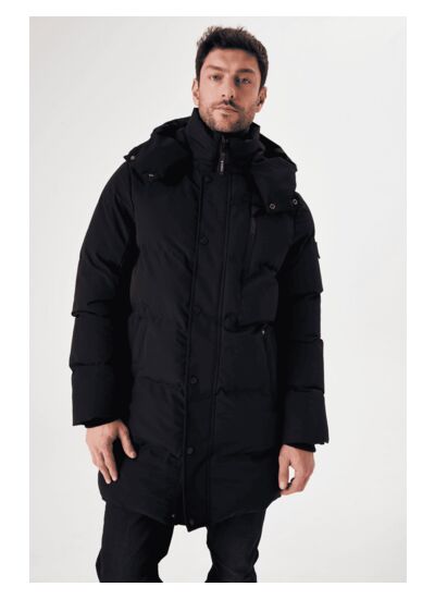 Men Coat Black