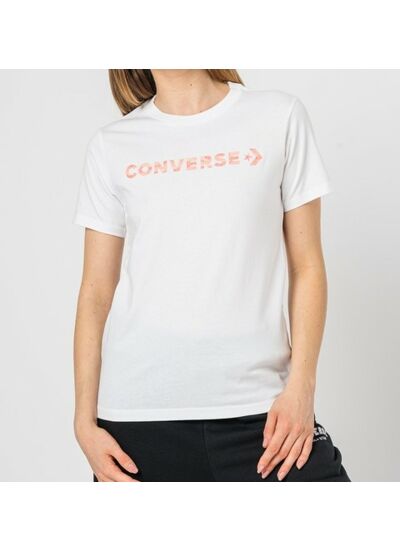 Wordmark Infill Tee White