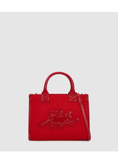 K/SHOPPER TEXT SMALL TOTE