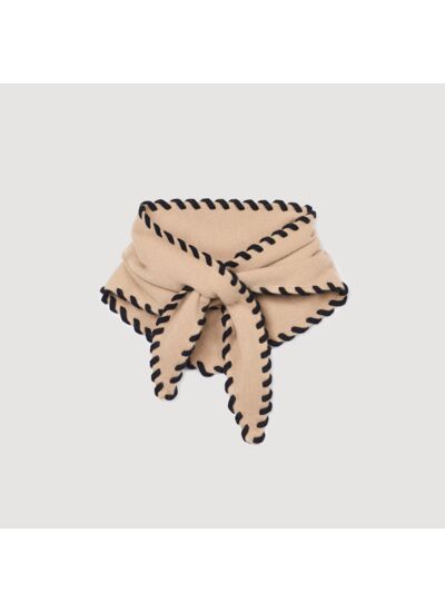 Col foulard en laine et cachemire