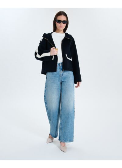 Jean Wide leg baby blue