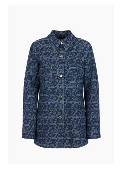 Manteau caban-jaquard ea