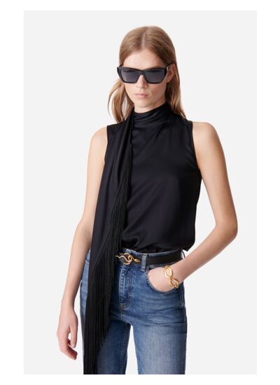 Top Django En Viscose Mélangée