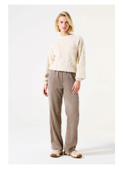 Women Pants Brown