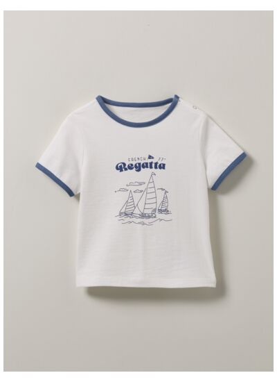 T-SHIRT  MC BATEAU