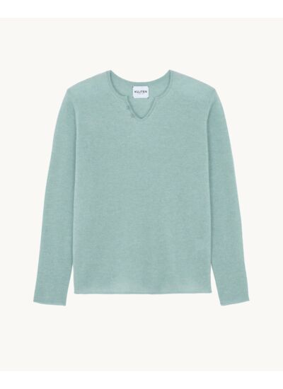 Pull Anton vert céladon