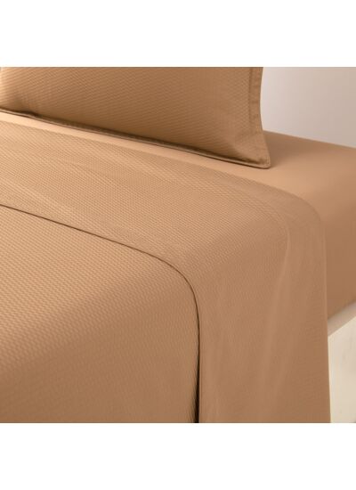 BOSS Home - Drap plat en satin de coton blanc, Loft