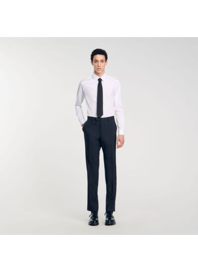 Pantalon de costume fines rayures