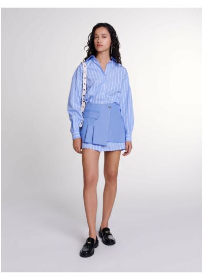 Robe 2-en-1 à rayures