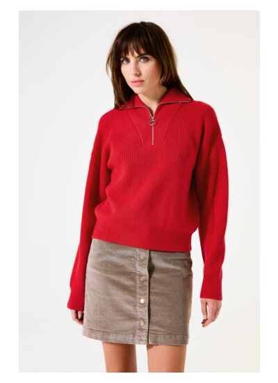 Women Sweater Red