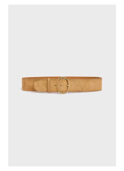 CEINTURE BONNIE EN CUIR VELOURS BONNIE