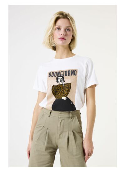 Women T-shirt White