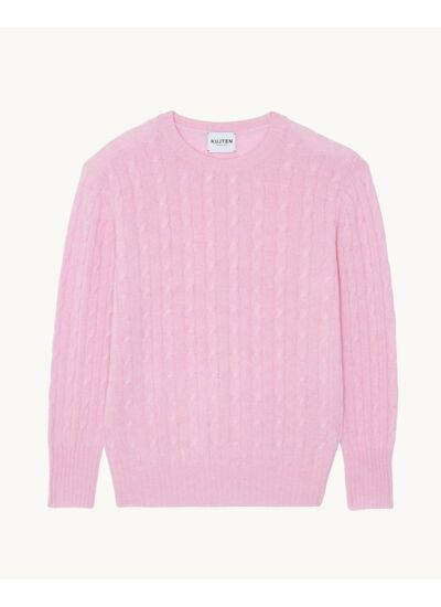 Pull Tomi Pull cachemire col rond torsadé