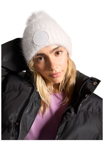 Tonal Pom Beanie Dusty Cinder