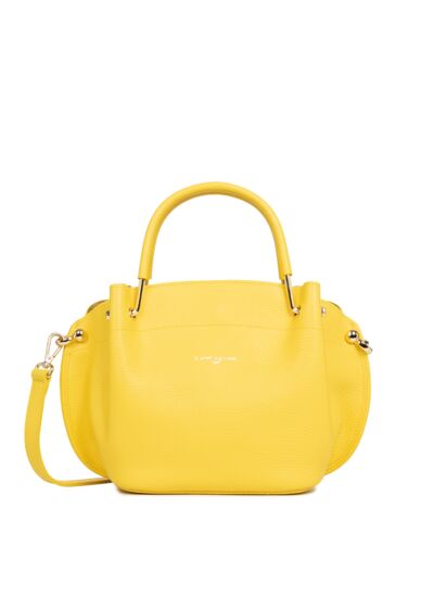 Sac à main zippé foulonne double