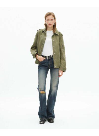 Blouson Femme Avec Badges