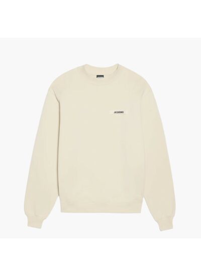 Jacquemus Le Sweatshirt Gros Grain Off White