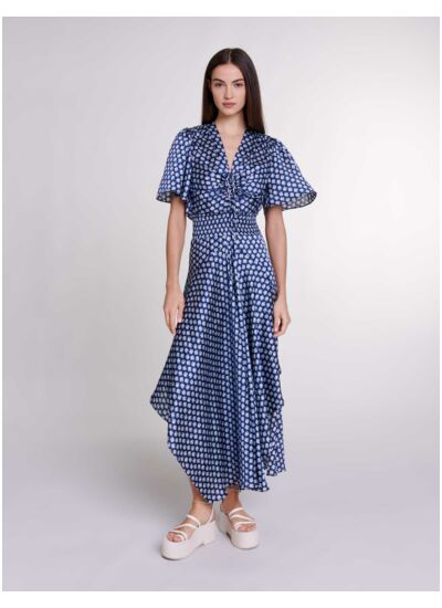 Robe longue imprimée