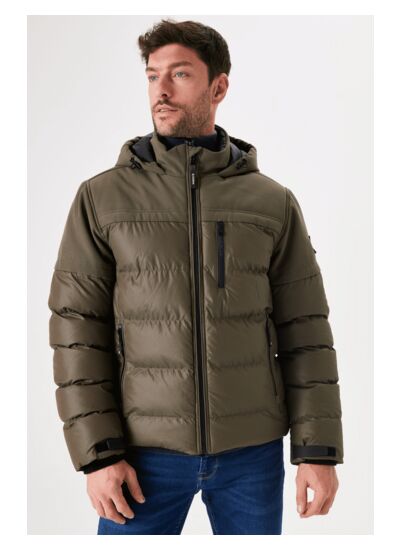 Men Coat Green