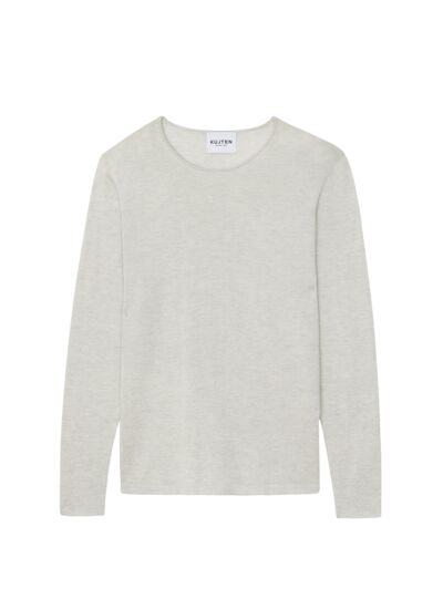 T-Shirt Richie Top Col Rond Cachemire Et Soie, 1 fil