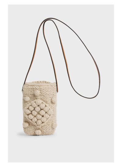 Pm Wool Rosie En Tricot Et Cuir Rosie