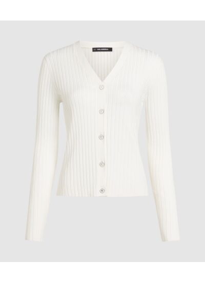 K BUTTON KNIT CARDIGAN