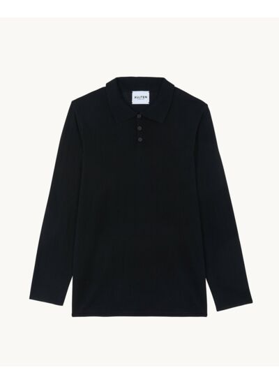 Pull James Pull Cachemire Soie Col Polo Homme, 1 fil