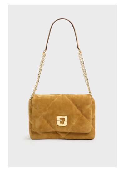 Sac Premium Le Fanny En Cuir Velours Matelassé Le Fanny