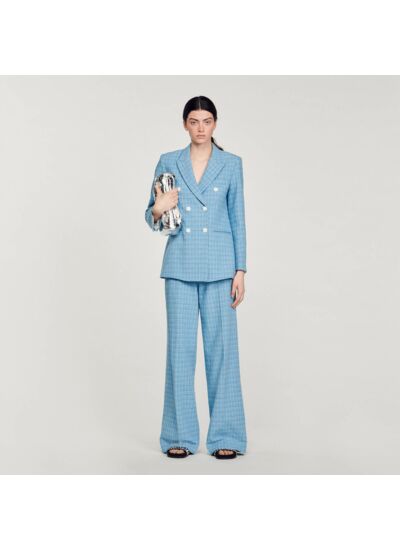 Veste de costume en tweed